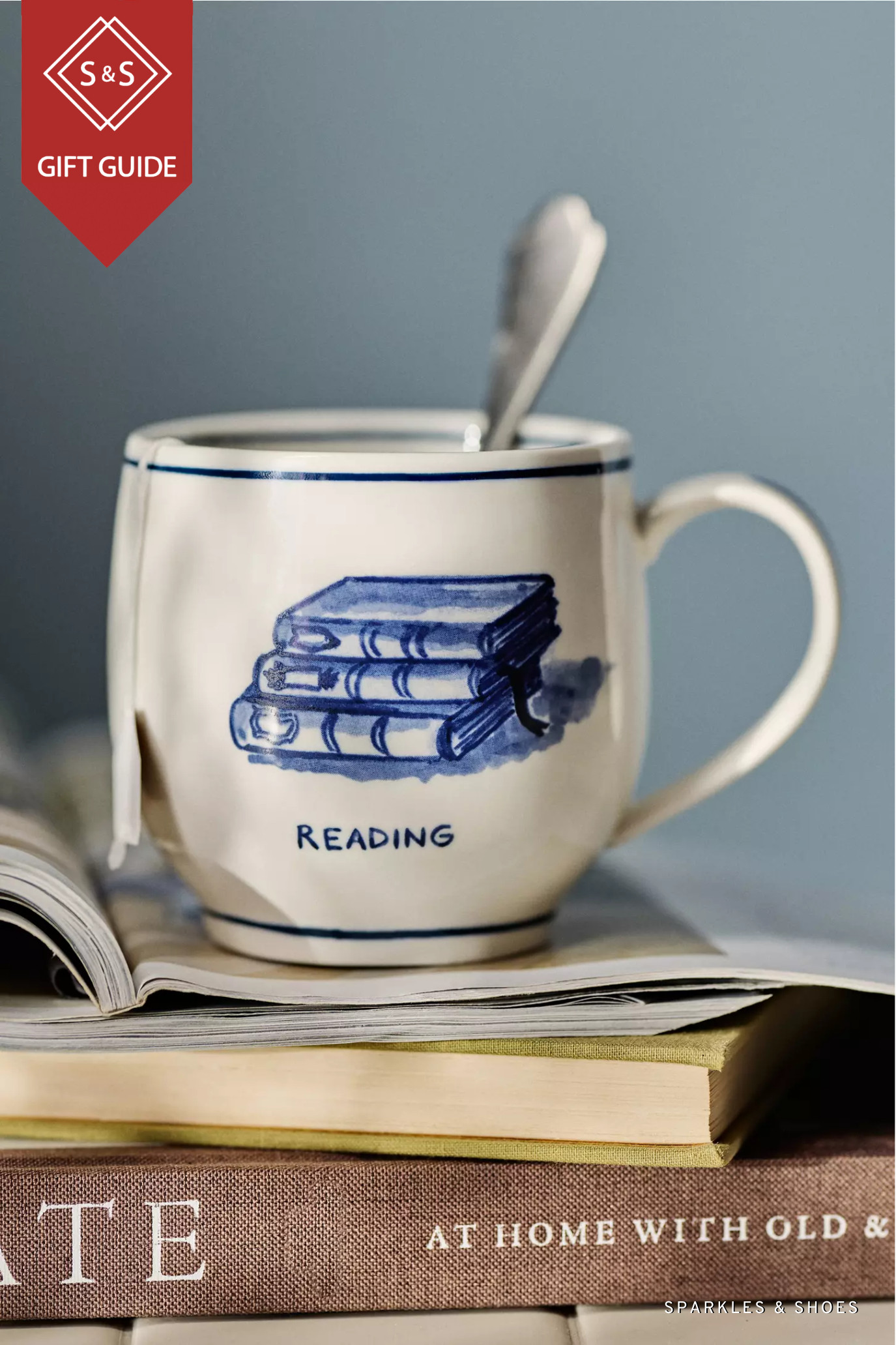 "reading' is my top pick in the Molly Hatch Hobby Stoneware Mugs collection! 

 