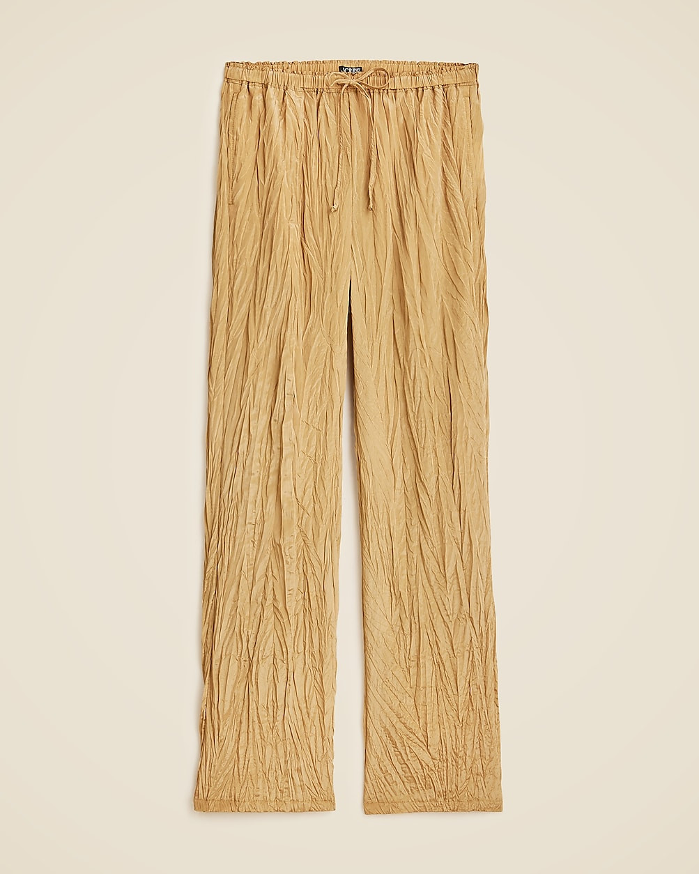 New Soleil pant in crinkled viscose blend | J. Crew US