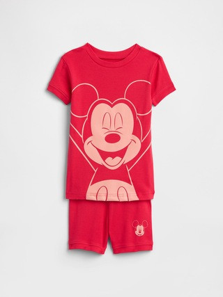 babyGap × Disney Mickey Mouse 100% Organic Cotton PJ Set | Gap Factory