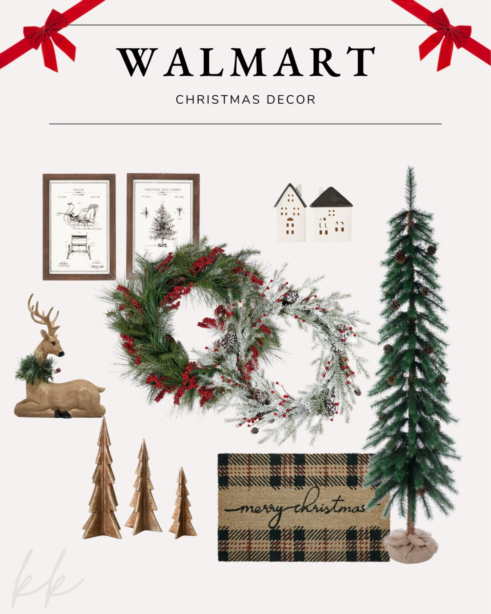 Walmart Christmas decor, affordable Christmas decor, neutral Christmas decor 

#LTKhome #LTKHoliday #LTKunder50