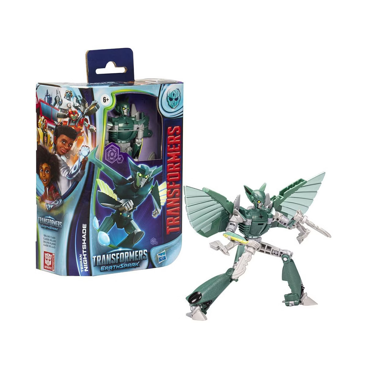 Transformers EarthSpark Terran Nightshade Deluxe Class Figure | Target