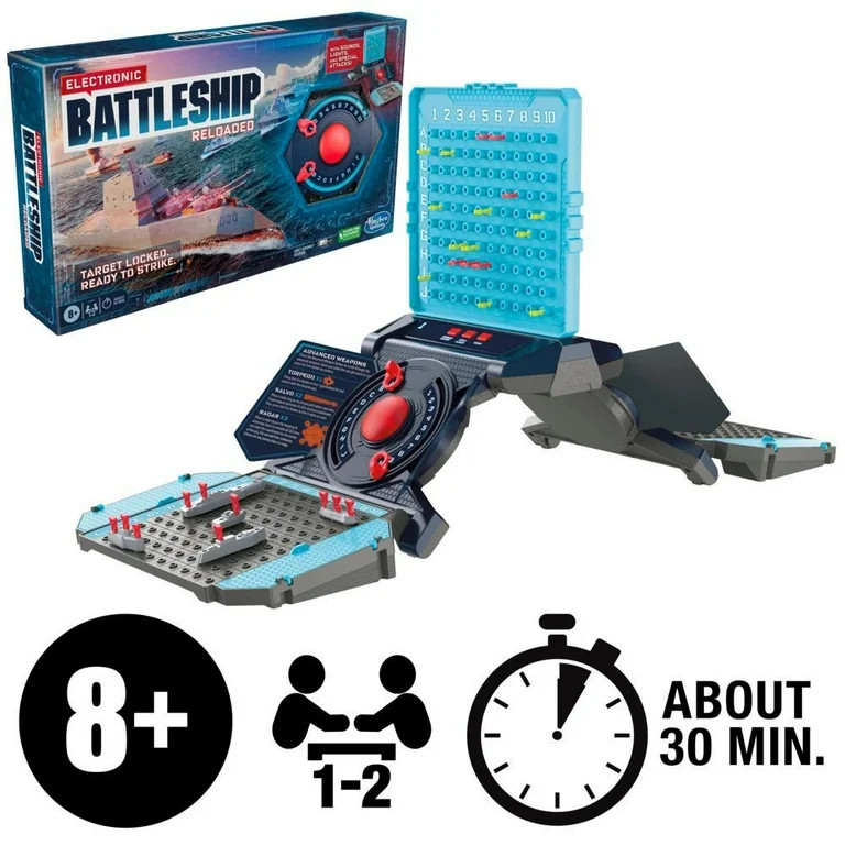 Electronic Battleship Board Game for Families and Kids, Strategy Naval Combat Game, Family Gifts,... | Walmart (US)