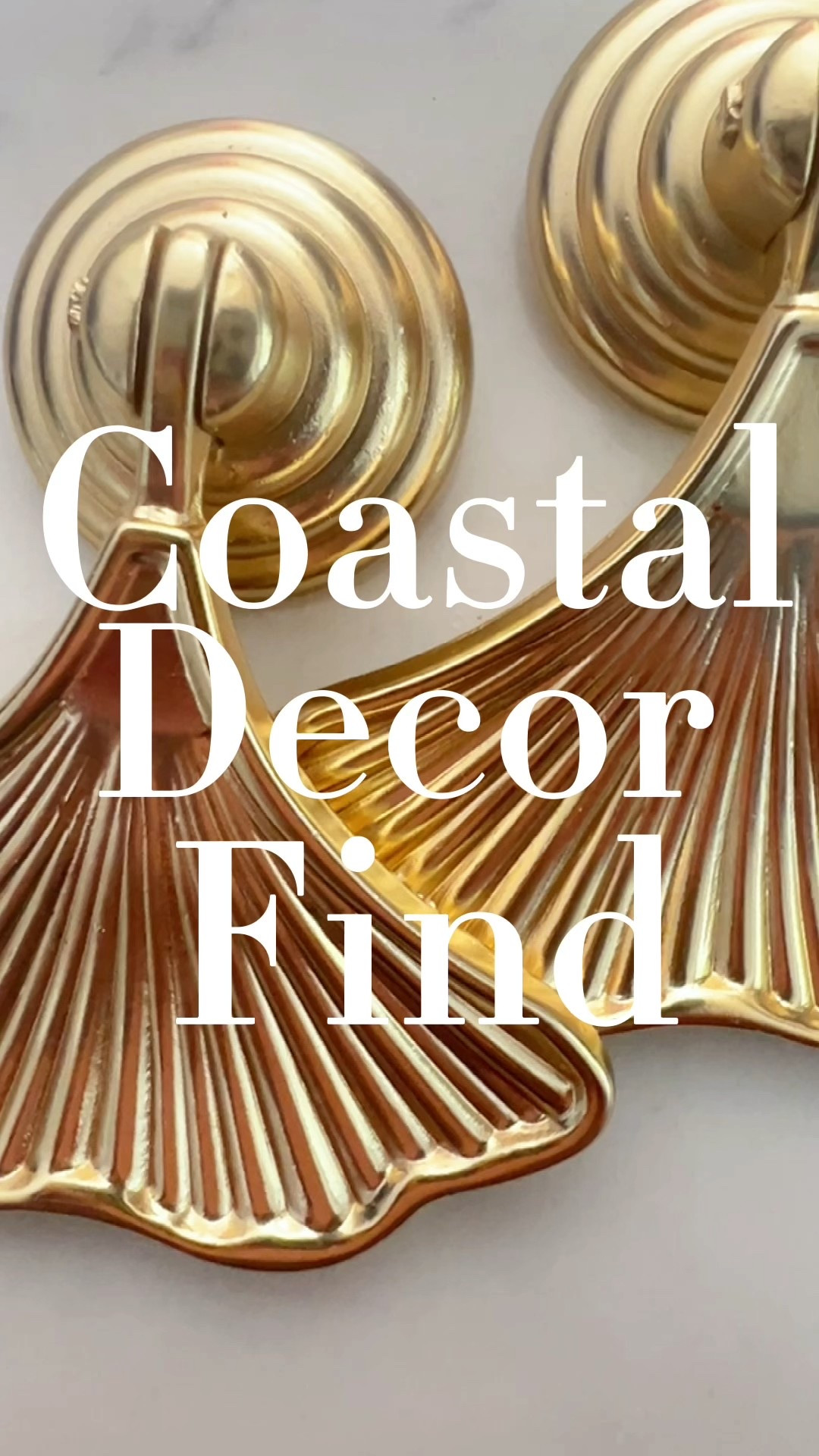 This gold leaf cabinet knob is the perfect way to give your furniture a custom, coastal look!
Home renovation, interior styling, nautical home, decorative knobs

#LTKHome #LTKFindsUnder50 #LTKSeasonal