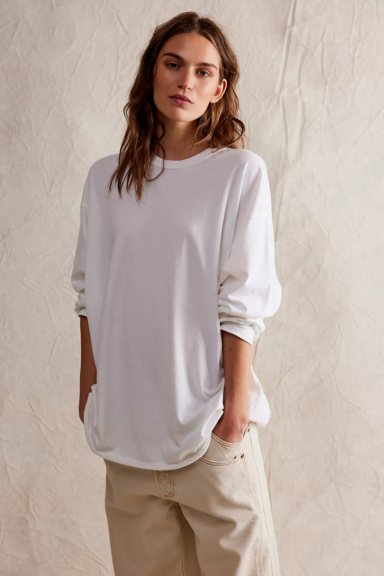 We The Free Ellen Long-Sleeve Tee | Free People (UK)
