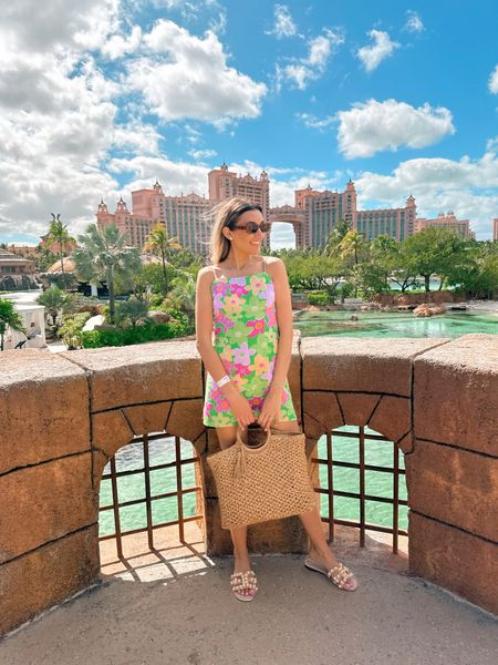 living my best life on vacation ☀️☀️ 

my dress is sold out in this print but linked the exact dress in several other available colors/prints 

sun dress, linen dress, vacation outfits, honeymoon outfits, Sam Edelman sandals, beach sandals, rectangle sunglasses 

#LTKshoecrush #LTKunder50 #LTKtravel