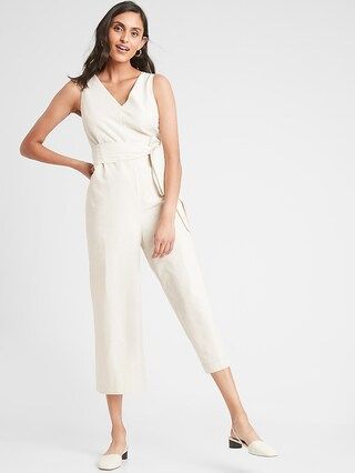 Tie-Waist Jumpsuit | Banana Republic Factory