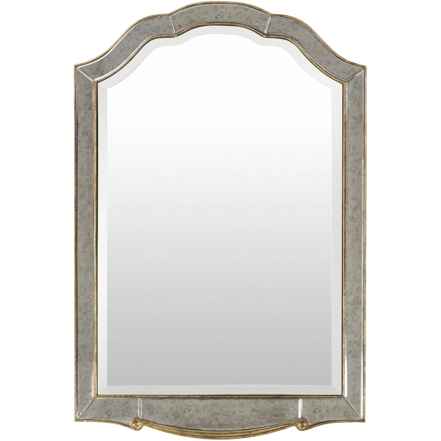 Surya Wall Decor Wall Mirror in Gold | Burke Decor