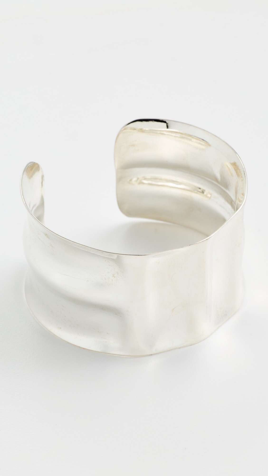 Silver Hammered Cuff Bracelet | Shopbop