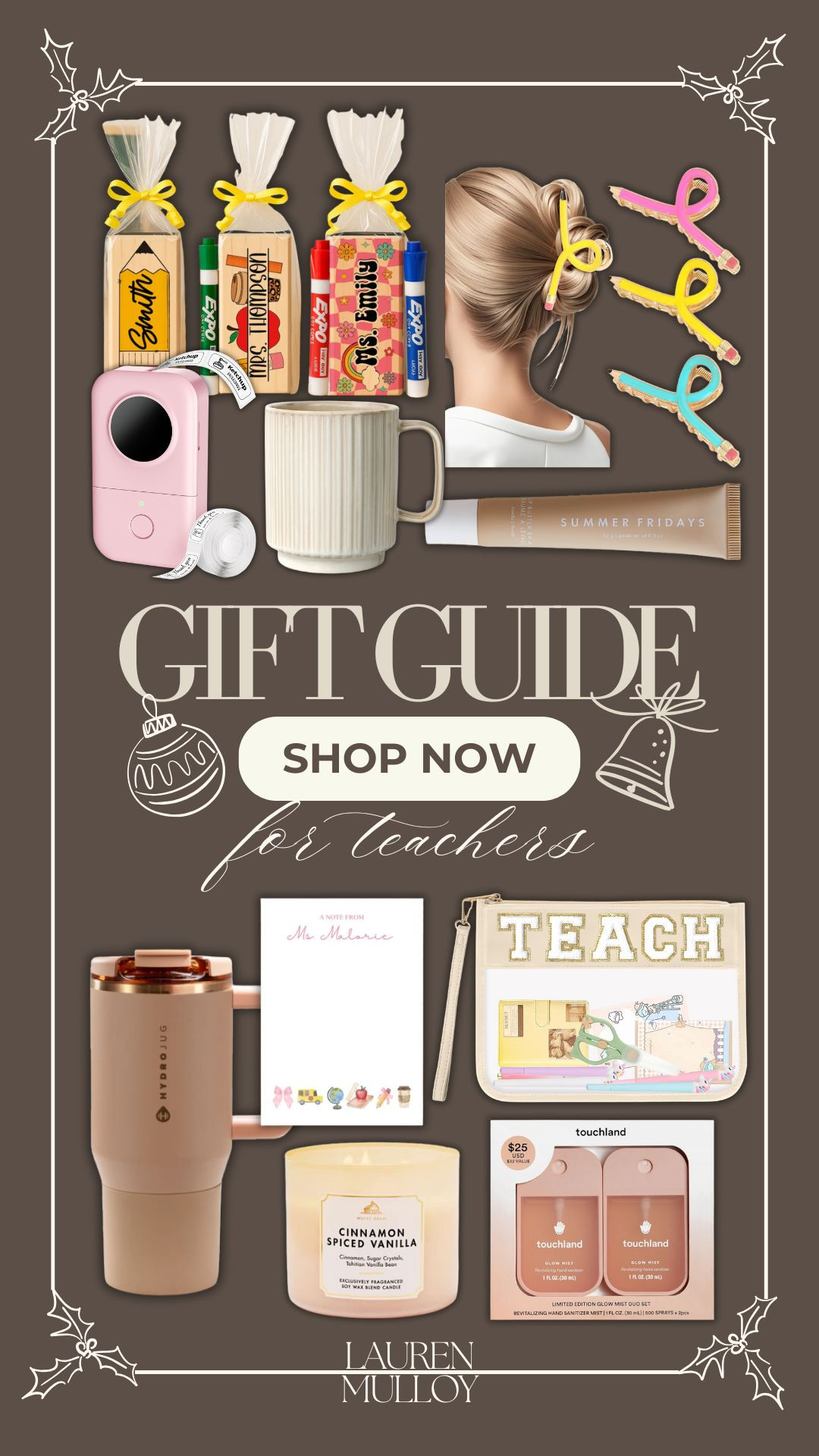 Gift Guide for Teachers! 🤍

amazon, etsy, teacher gift, amazon finds, gifts for her, watchnow, new arrivals, finds under 50, finds under 100, gifts for her, gifts for him, lauren mulloy 

 #LTKGiftGuide #LTKHoliday #LTKFindsUnder100