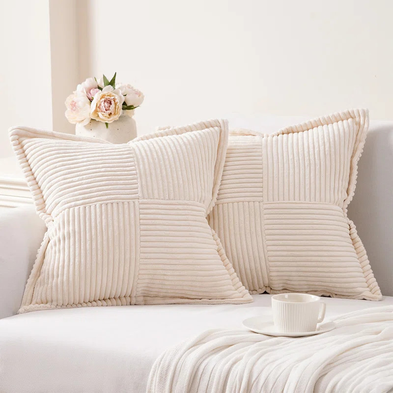 Gret Corduroy Pillow Cover (Set of 2) | Wayfair North America