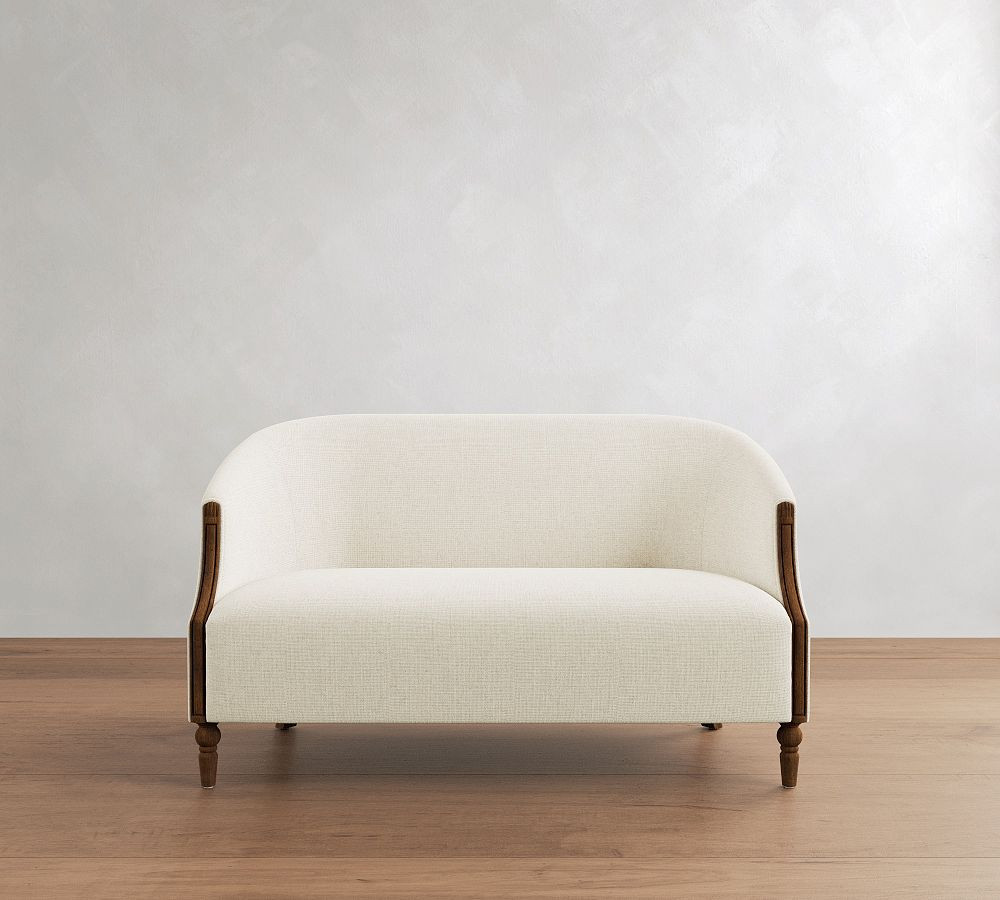 Chris Loves Julia Florence Settee | Pottery Barn (US)