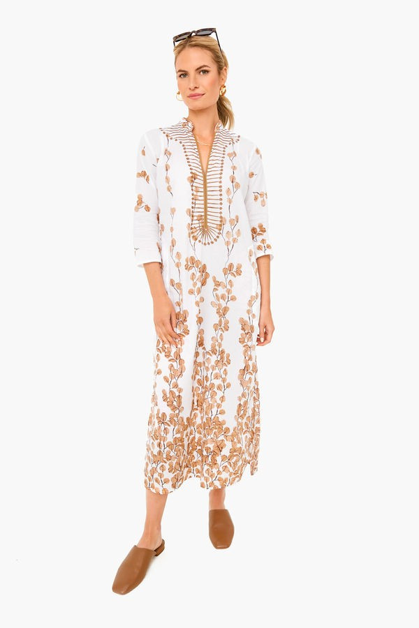 Exclusive Sand Clorinda Kaftan | Tuckernuck (US)