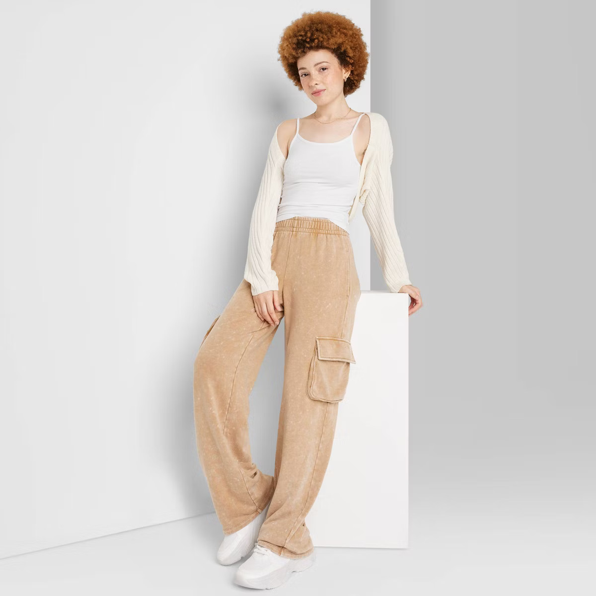 Women's Slim Fit Cropped Cami Tank Top - Wild Fable™ | Target