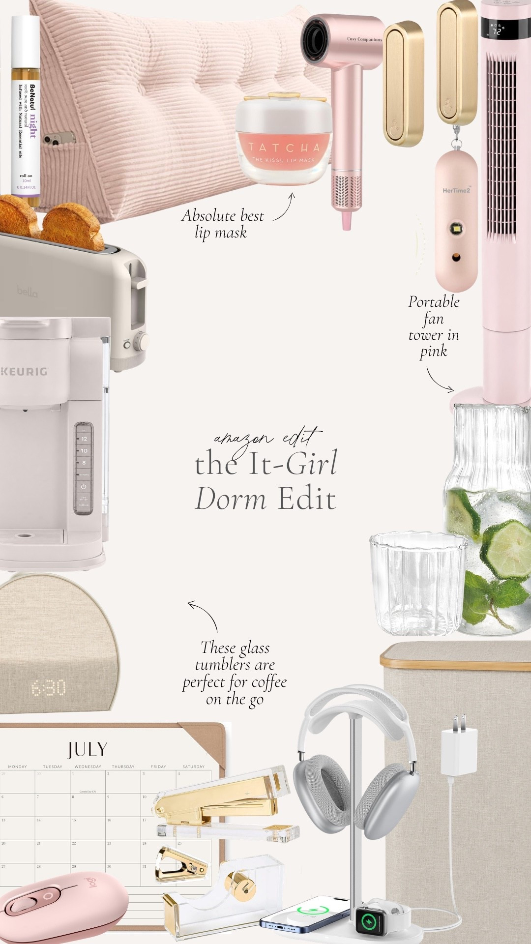 All of the essentials for an IT girl dorm room!

#LTKgrwm #LTKdayinmylife #LTKselfcare