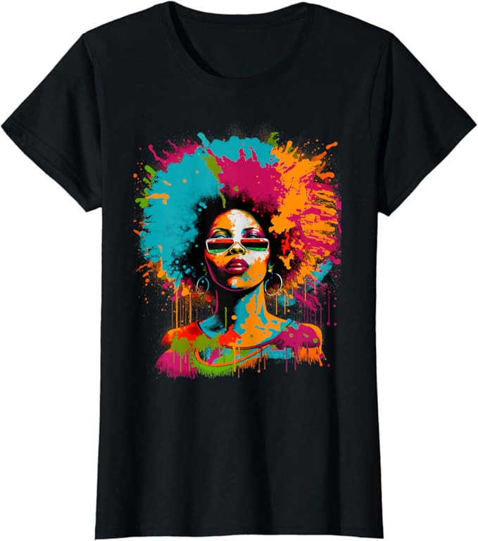 Black History Month African American Black Queen Juneteenth T-Shirt | Amazon (US)