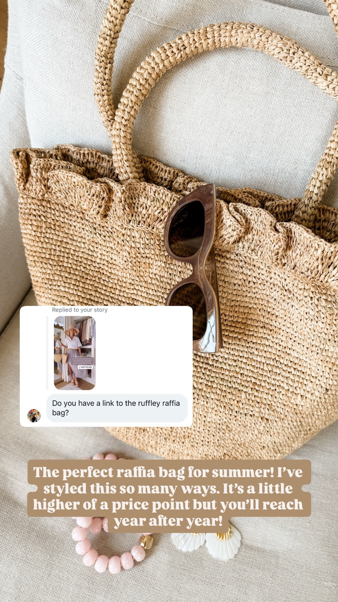 The bag you need for summer 👏🏼 definitely worth the splurge!

Loverly Grey, Loeffler Randall, raffia bag, straw bag

#LTKSeasonal