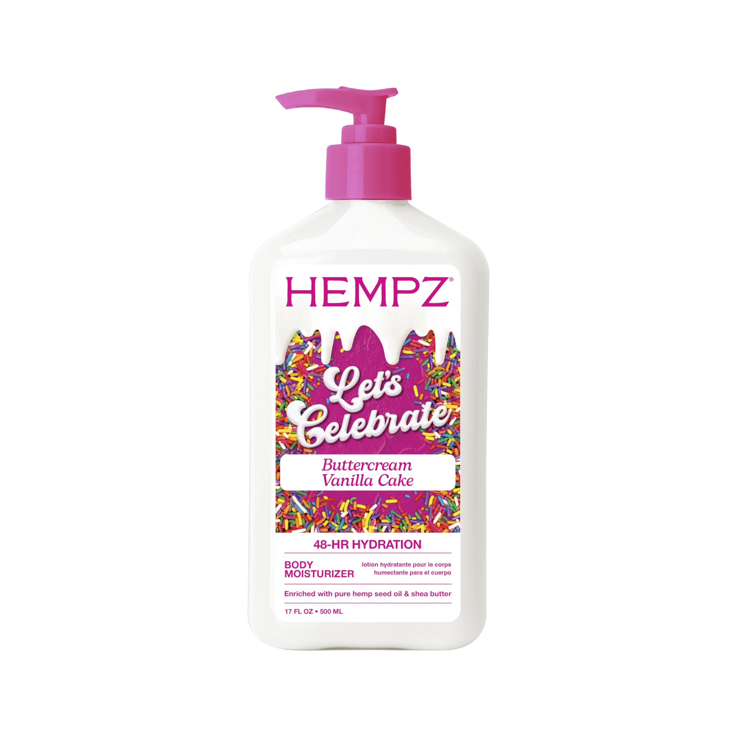 HEMPZ Body Lotion - Buttercream Cake Limited Edition Daily Moisturizing Cream, Shea Butter, Agave... | Amazon (CA)