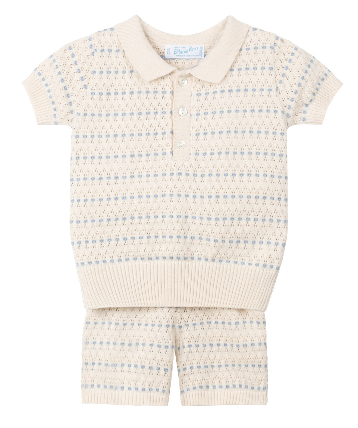 Boys Pointelle Jacquard Knit Set | Feltman Brothers