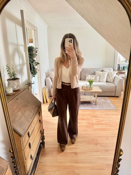 Wide leg trousers >>> Cosy & chic 🤎