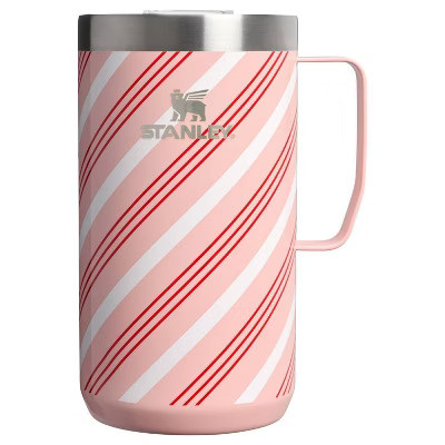 Stanley 24 oz Stainless Steel Everyday Mug Strawberry Twist | Target