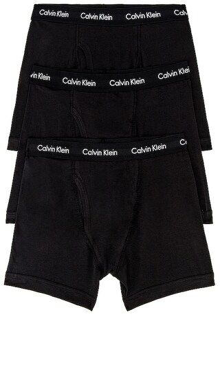 Calvin Klein Boxer Brief 3 Piece Set in Black | Revolve Clothing (Global)