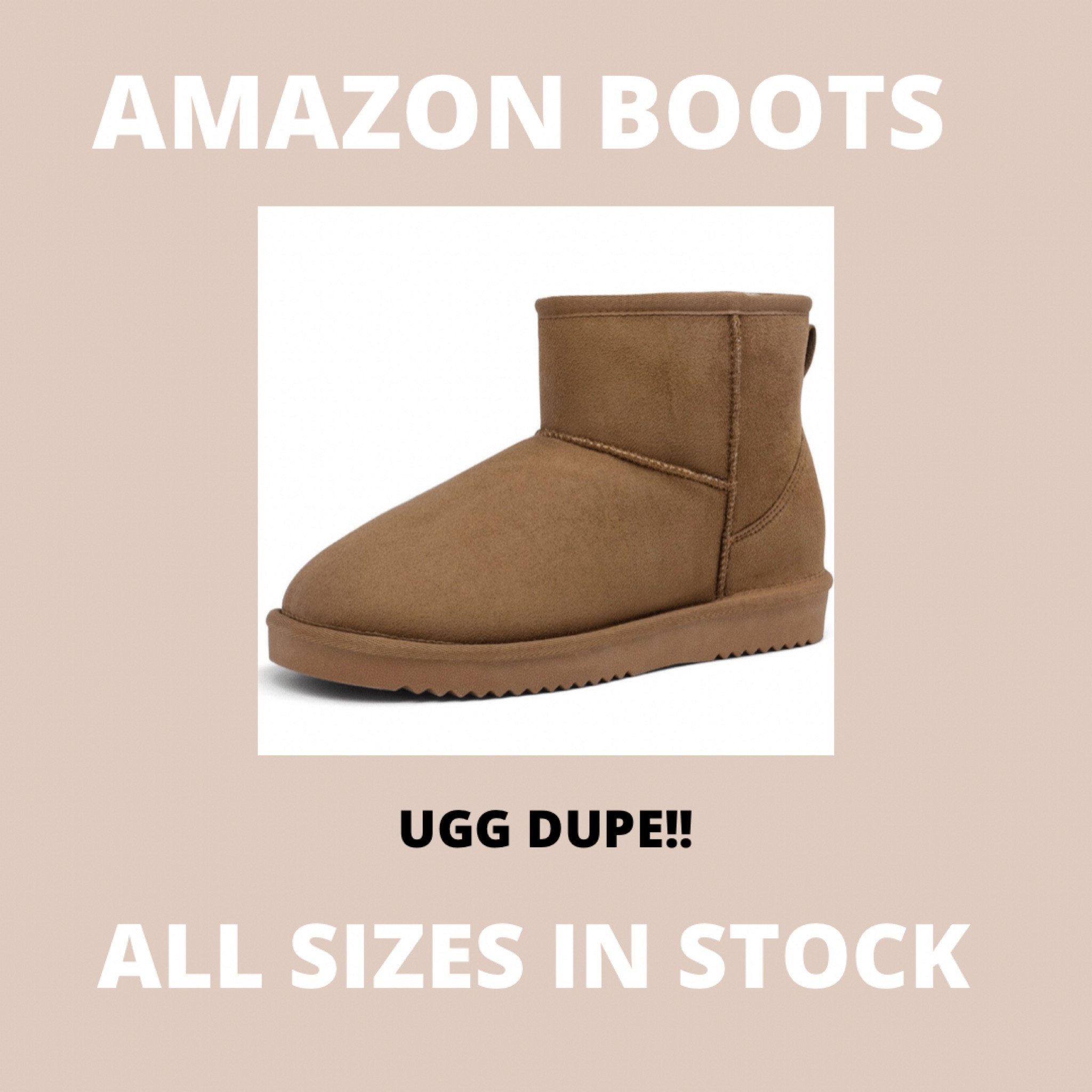  Mini Ugg boot dupes on amazon!! Only $45🫶🏼

Ugg, Ugg boots, Ugg slippers, Ugg mini's, dupe, amazon dupe, amazon finds, amazon fashion, amazon fall fashion, fall fashion, fall, fall style, fall boots
#LTKSeasonal #LTKU
#LTKbeauty #LTKfit
#LTKhome #LTKstyletip
#LTKsalealert #LTKshoecrush
#LTKunder50

#LTKstyletip #LTKshoecrush #LTKSeasonal