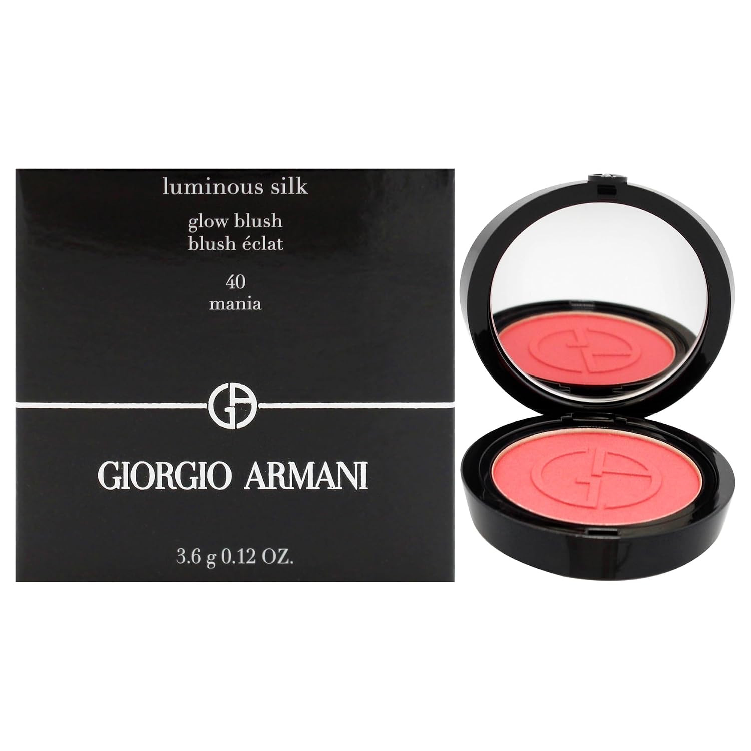 Luminous Silk Glow Blush - 40 Mania by Giorgio Armani for Women - 0.12 oz Blush | Amazon (US)