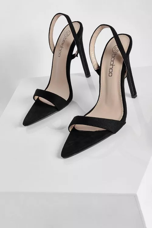 Pointed Toe Slingback Two Parts | Boohoo.com (US & CA)