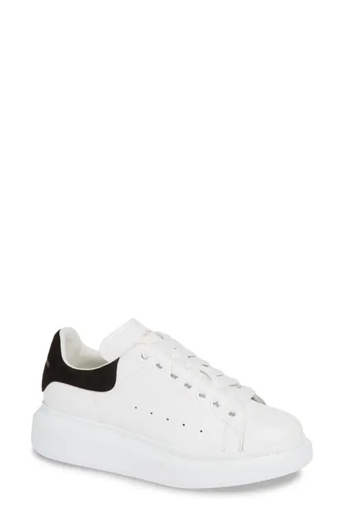 Alexander McQueen Sneaker in White Black at Nordstrom, Size 5.5Us | Nordstrom
