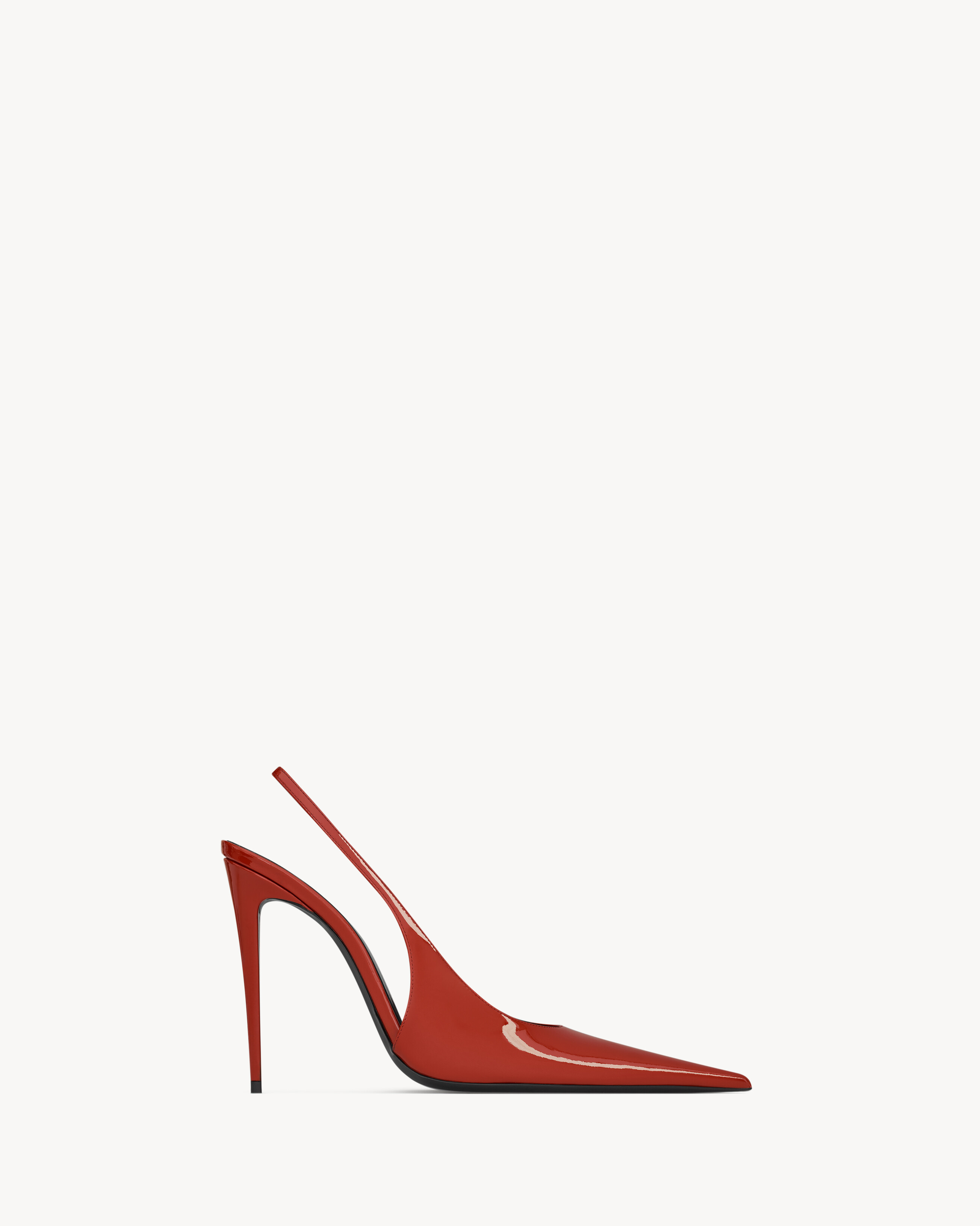 GUERMANTES slingback pumps in patent leather | Saint Laurent Inc. (Global)