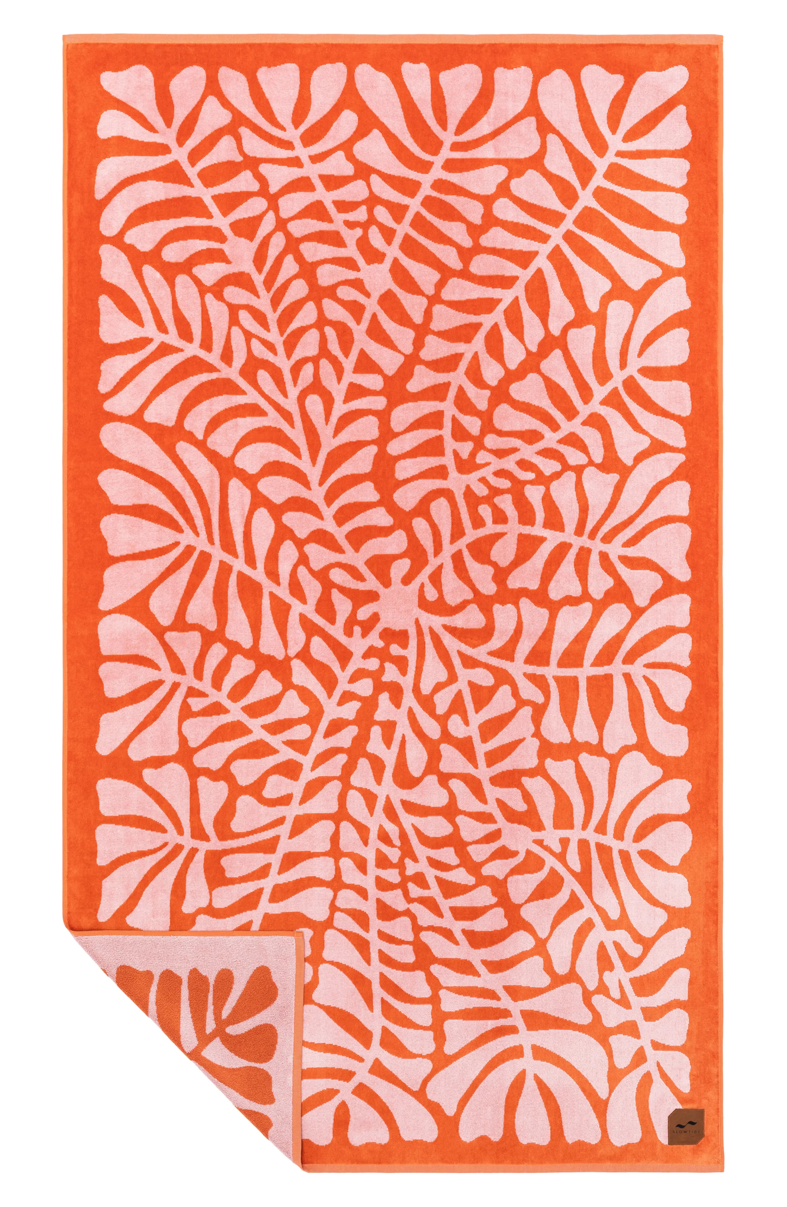 Slowtide Hapa Oversize Beach Towel in Red at Nordstrom | Nordstrom
