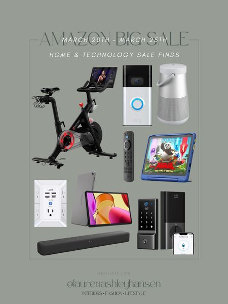 The Amazon Spring sale is still going on! All of these home and technology finds are marked down to great prices! We absolutely love our peloton, and our kids tablets were game changers for our long travel to Vail! Love these home security options too! 

#LTKhome #LTKkids #LTKsalealert