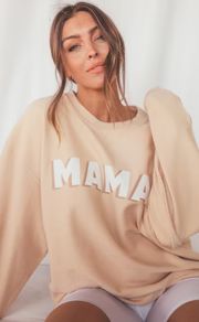 friday + saturday: mama corded sweatshirt | RIFFRAFF