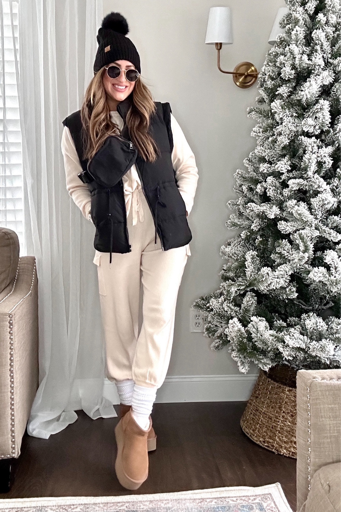 My kind of casual outfit! Loving this cargo pants + sweater set! It’s lightweight, soft and comfortable. Wearing meds. Tap below to shop all and follow for more! Xx

#LTKGiftGuide #LTKsalealert #LTKHoliday