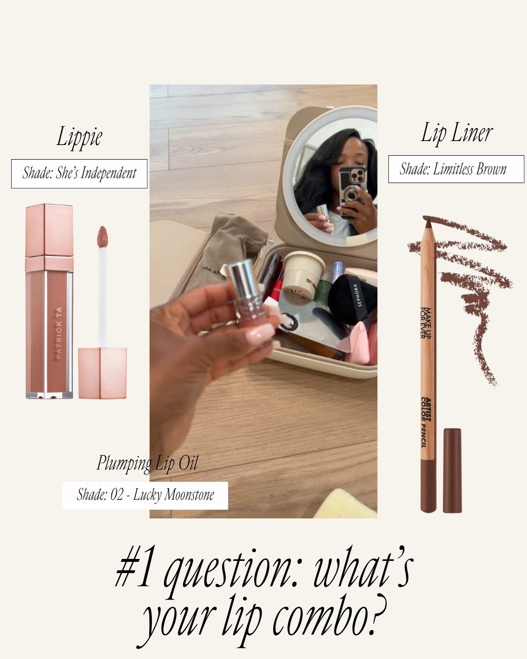 Scroll to shop! ✨ My favorite lip combo. Everything is linked below.👇🏾

Desliza para comprar. ✨ Mi combinación de labios favorita.

📲 Download the free LTK app & follow me @kirasfashionfinds to shop all my daily finds.

#LTKgrwm #LTKBeauty #LTKselfcare