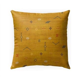 CACTUS SOFT MUSTARD Indoor|Outdoor Pillow By Kavka Designs - 18X18 | Bed Bath & Beyond