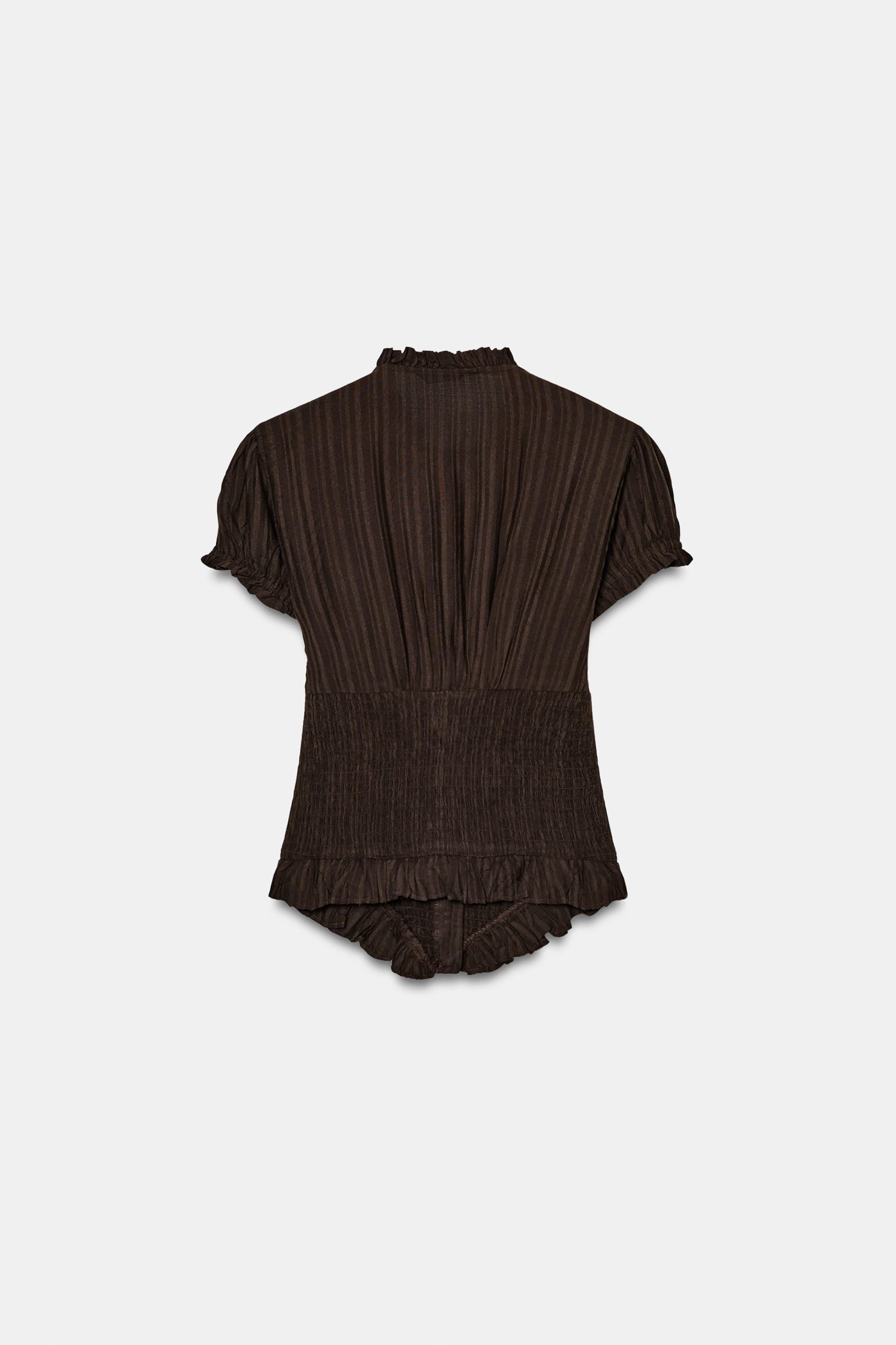 TIED STRUCTURED TOP | Zara US