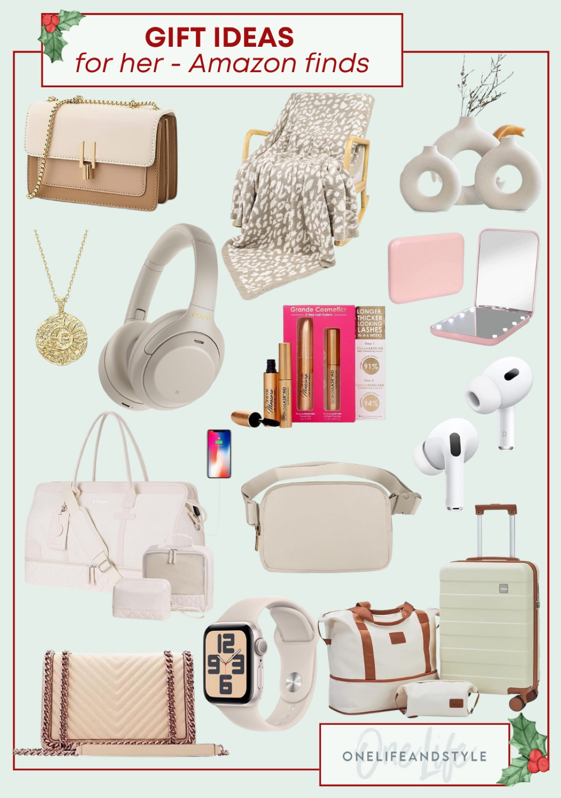 Gift guide - gift ideas for her, all Amazon finds  

#LTKHoliday #LTKGiftGuide #LTKSeasonal