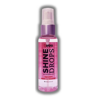 Retro Hair Shine Drops | Non-Greasy formula | Amazing shine intensifier | Provides easier comb ability on wetter dry hair - (2 oz) | Target