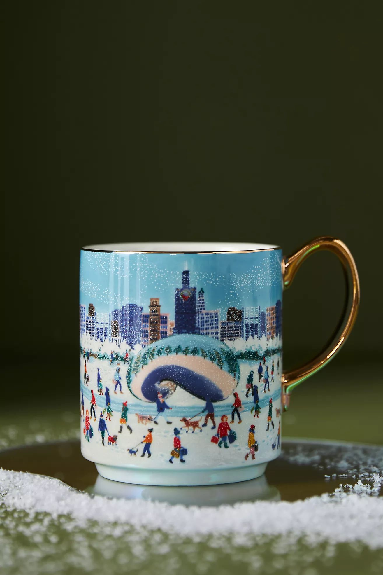 Holiday In The City Mug | Anthropologie (US)