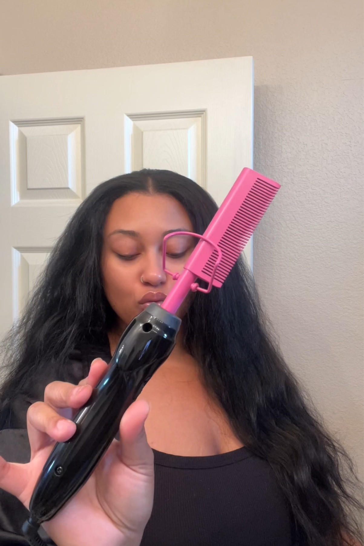 Quick weave hot tool supplies! 

Hot comb 
Flat iron 

#LTKplussize #LTKfindsunder50 #LTKfindsunder100