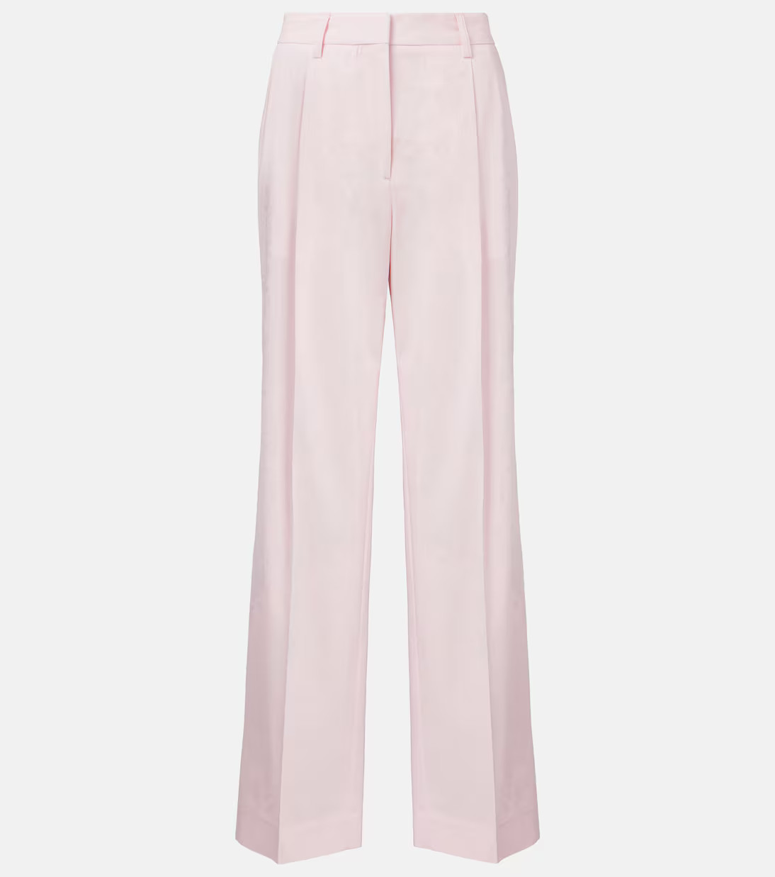 High-rise cotton straight pants | Mytheresa (US/CA)