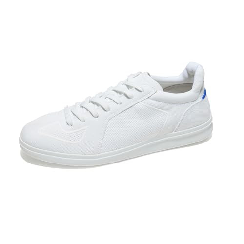 Rothy's The RS01 Sneaker Men's Casual Fashion Shoes, White, Made from Recycled Plastic Bottles & Machine Washable, Size 8 | Amazon (US)