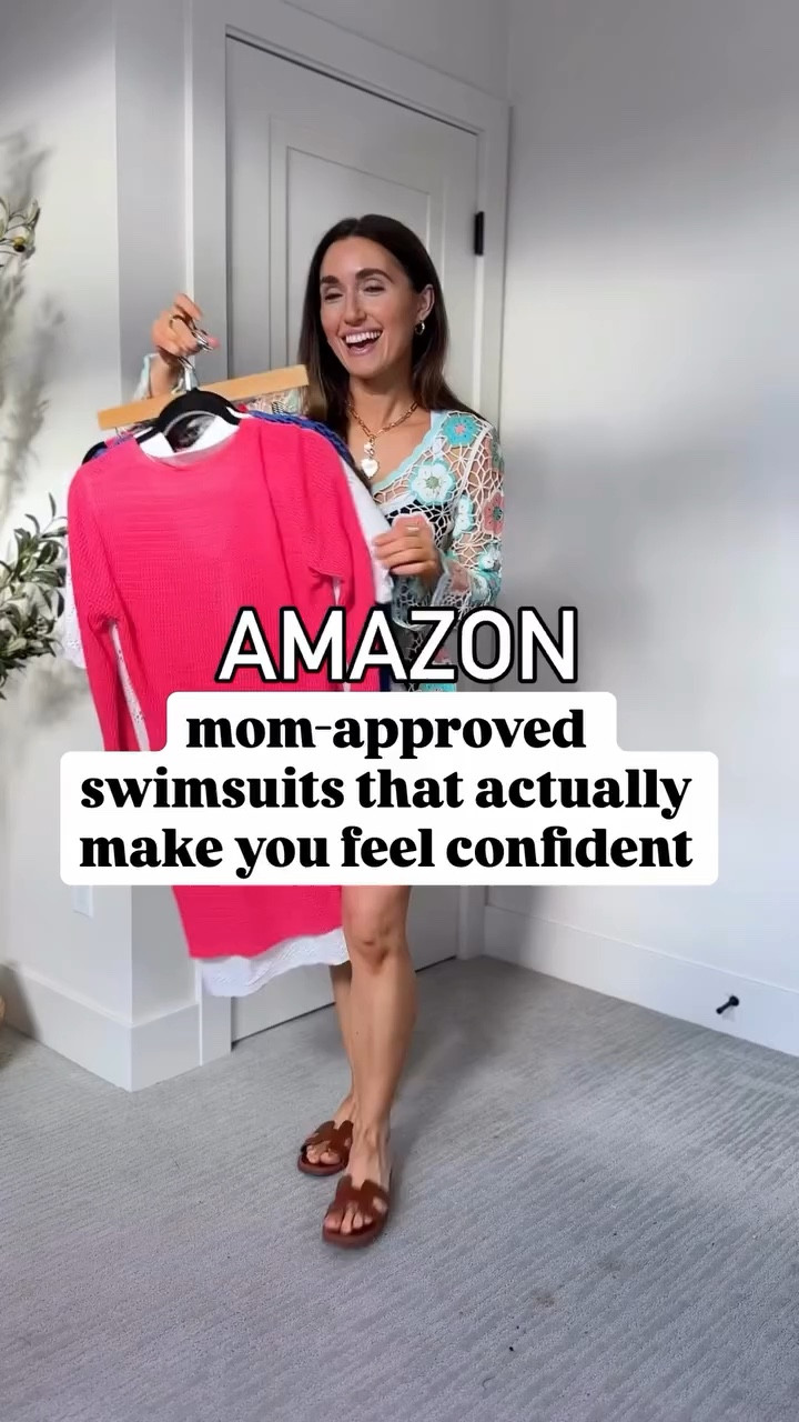 Amazon swimsuits & coverups that are all mom-approved and will make you feel confident and comfortable!👙🏖️
Wearing XS and S in all I’m 5’3” for reference 
#swimwear #swimsuits

#LTKSwim #LTKmomlife #LTKPetite