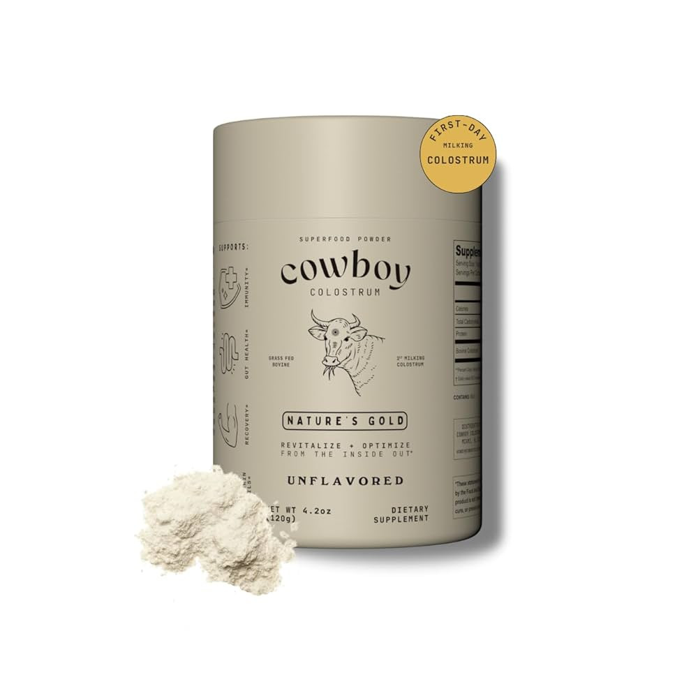 Powder - Bovine Colostrum Powder for Women & Men - First Day Milking Whole Colostrum - Grass Fed ... | Amazon (US)