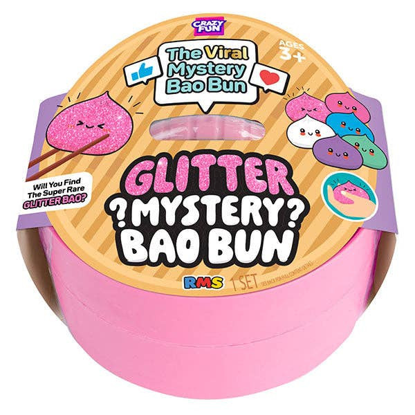 Crazy Fun Official Mystery Glitter Bao Bun | The Collection Texas