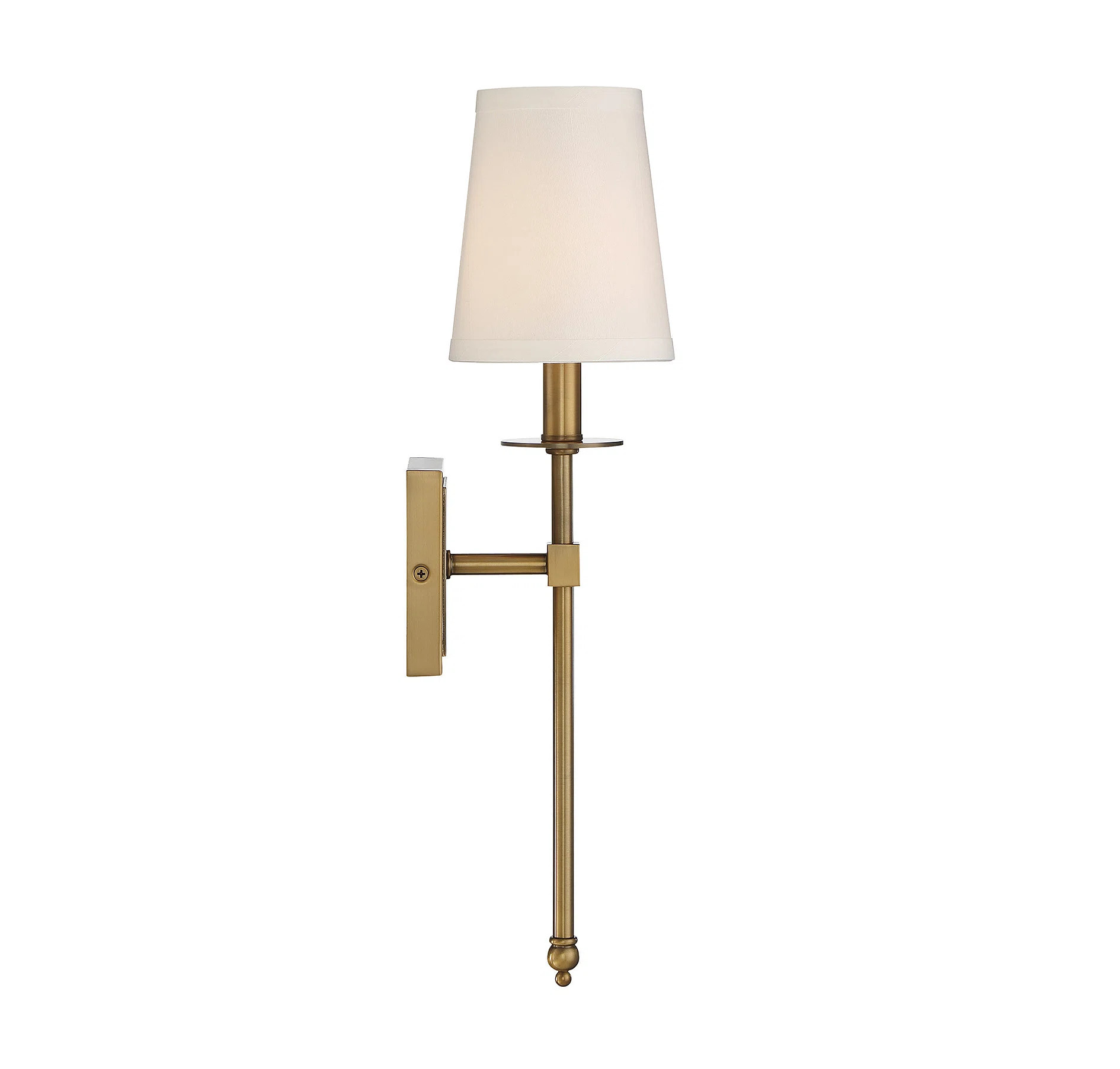 Savoy House Monroe 1-Light Wall Sconce in Warm Brass | Wayfair North America