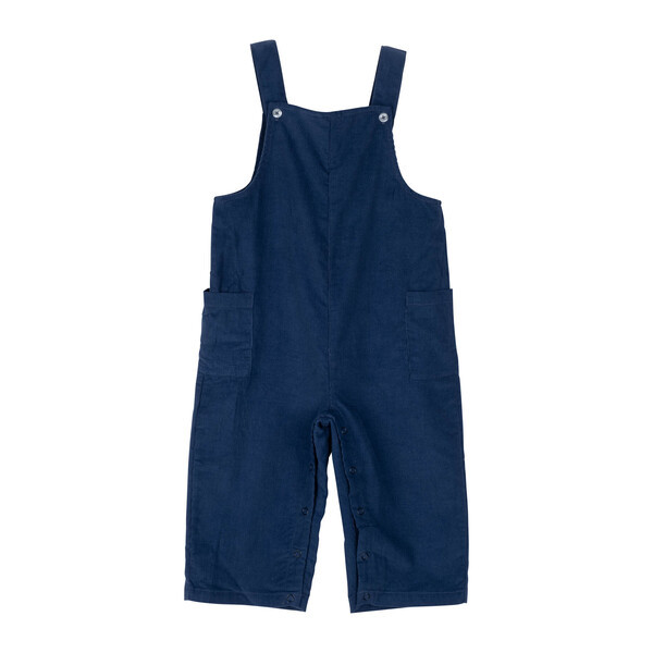 Mattias Overall, Navy Mini Cord | Maisonette