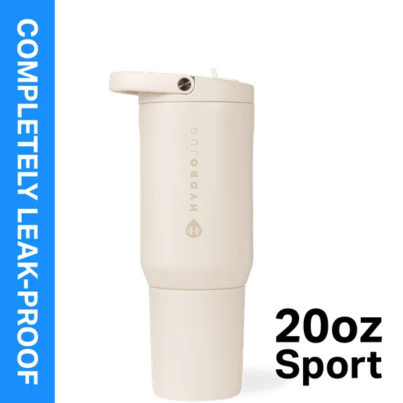 HydroJug Sport - Stainless Steel Tumbler with Straw, Vacuum Insulated, Leakproof Water Bottle, Er... | Walmart (US)