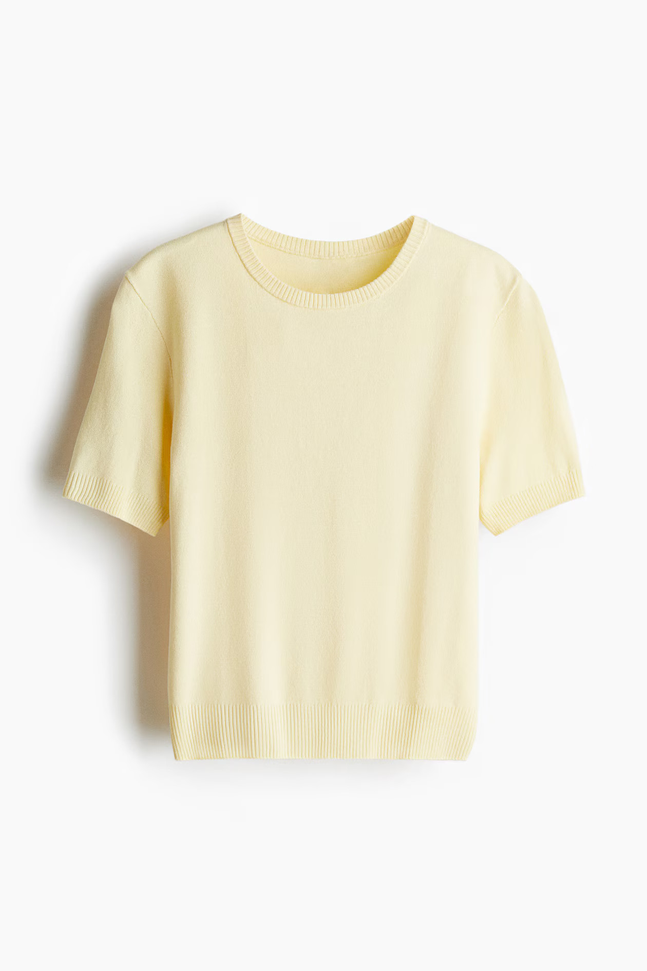 Fine-Knit T-Shirt | H&M (US + CA)